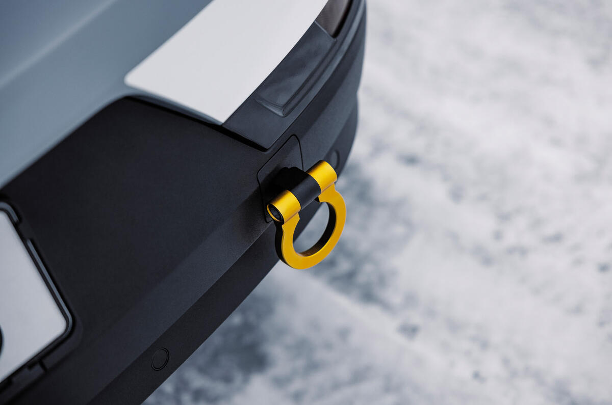 95 Polestar 2 Arctic Circle special edition official towbar 95 Polestar 2 Arctic Circle special edition official towbar