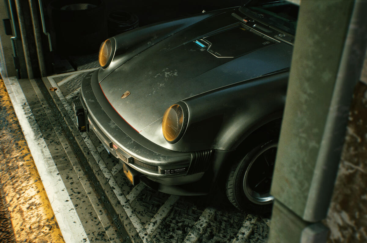 Porsche 911 Cyberpunk 2077 tie-in - headlights Porsche 911 Cyberpunk 2077 tie-in - headlights