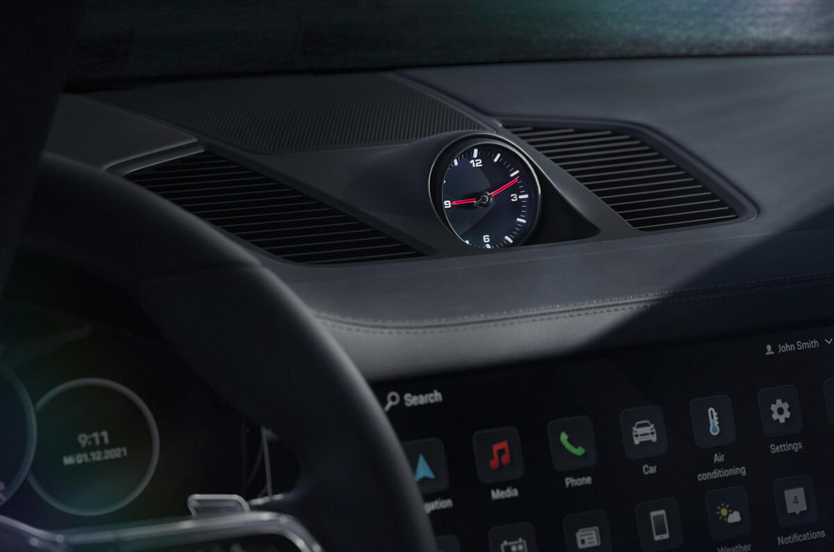 95 Porsche Cayenne platinum edition official clock 95 Porsche Cayenne platinum edition official clock