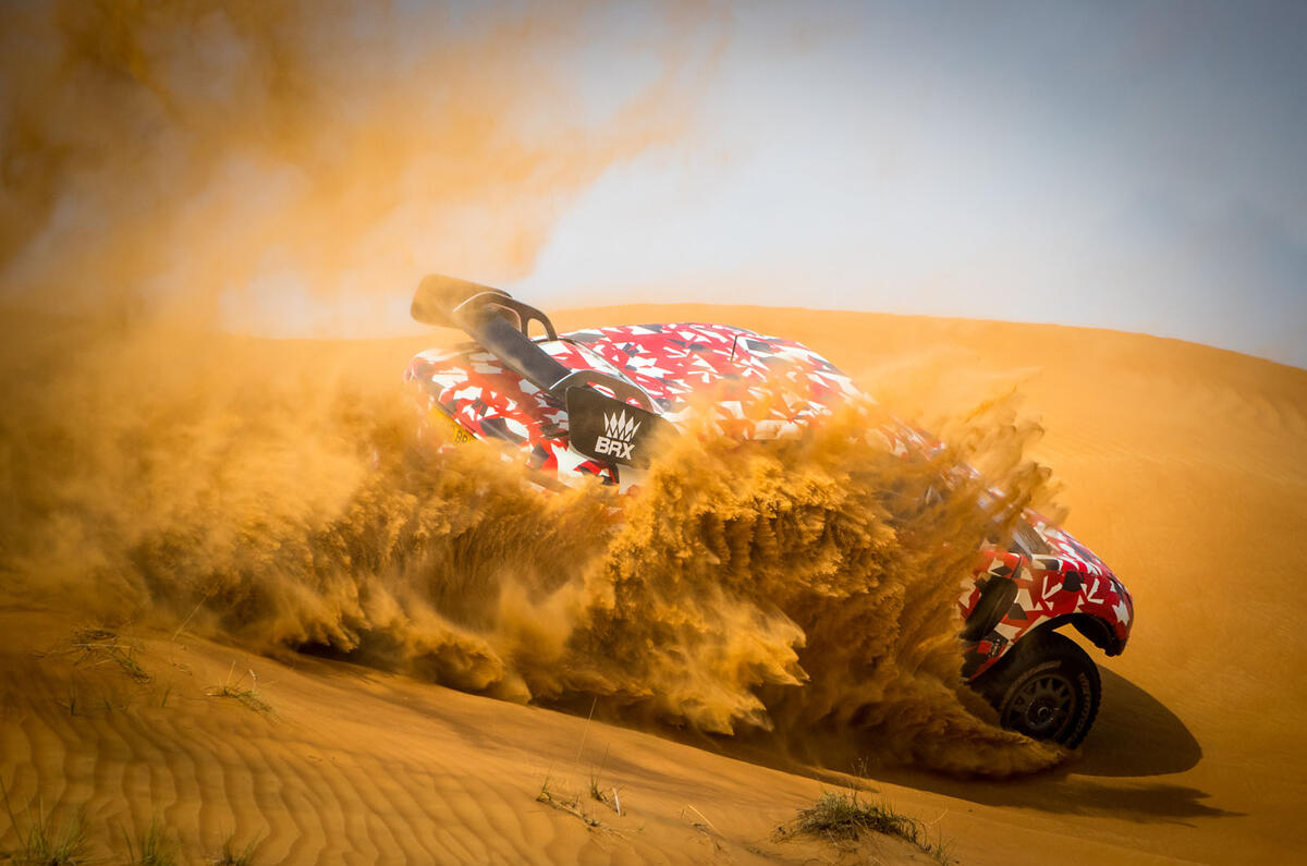 Prodrive BRX T1 in the desert - Sand Prodrive BRX T1 in the desert - Sand