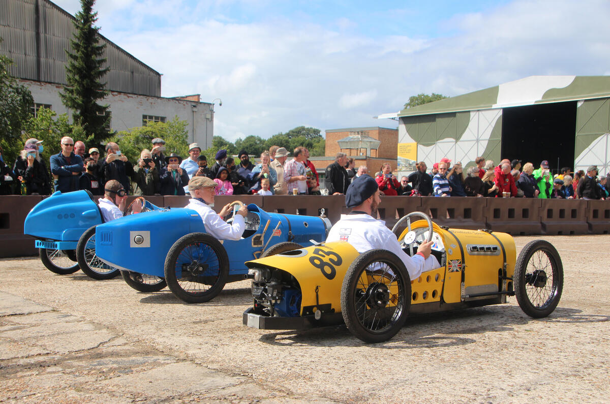 95 Racing Lines brooklands 95yrs celebration trio 95 Racing Lines brooklands 95yrs celebration trio