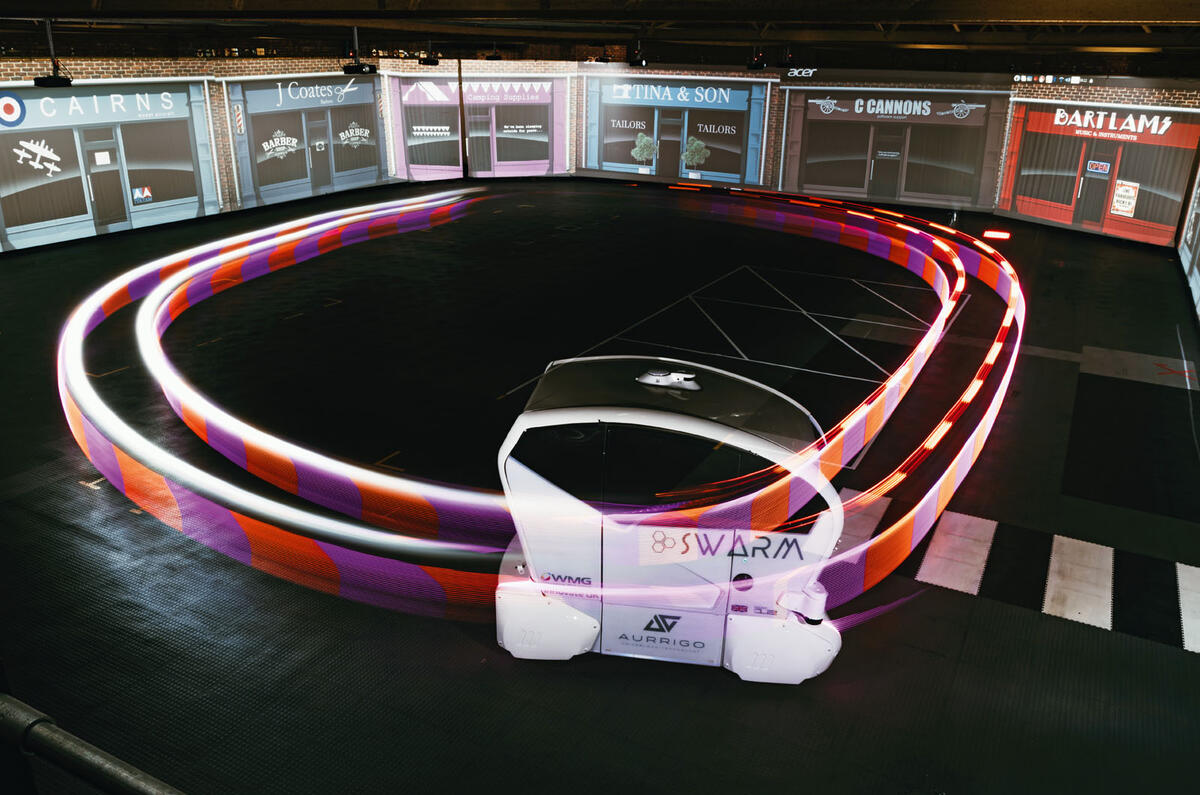 RDM Group behind the scenes 2019 - test track