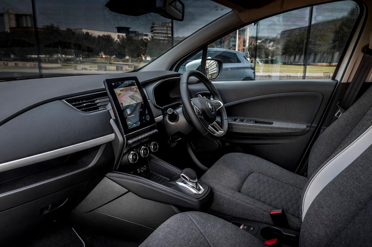 Renault Zoe van 2020 official images - cabin Renault Zoe van 2020 official images - cabin