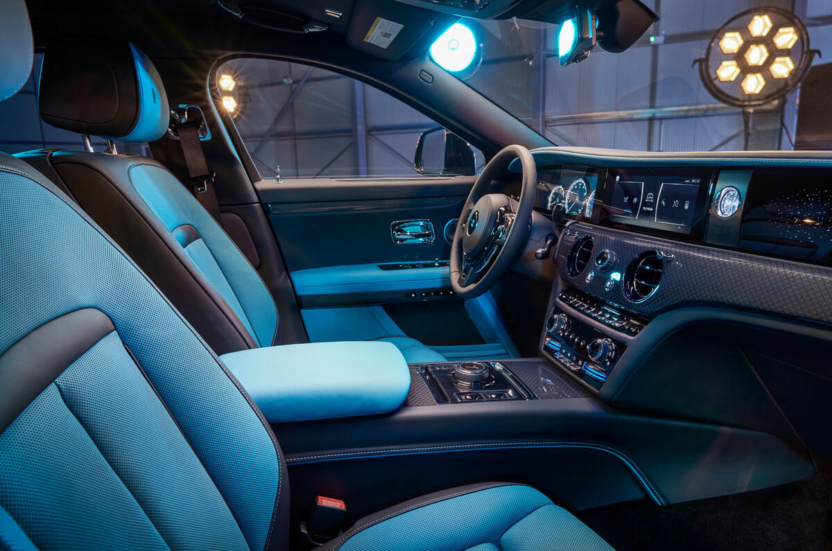 95 Rolls Ghost black badge 2021 official images cabin 95 Rolls Ghost black badge 2021 official images cabin