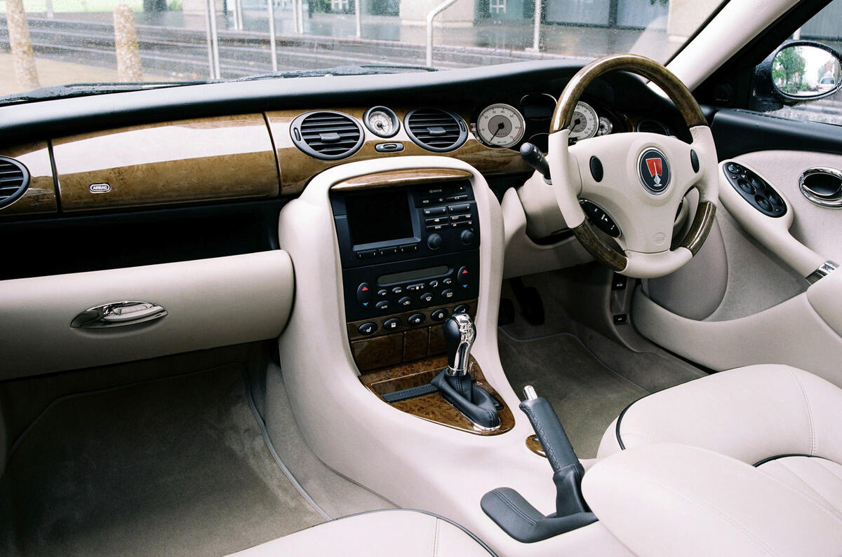 95 Rover 75 used buying guide interior white 95 Rover 75 used buying guide interior white