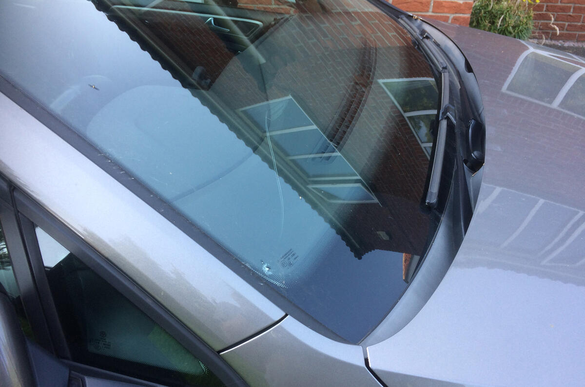 95 Ruppert cars instead of flying windscreen chip 95 Ruppert cars instead of flying windscreen chip