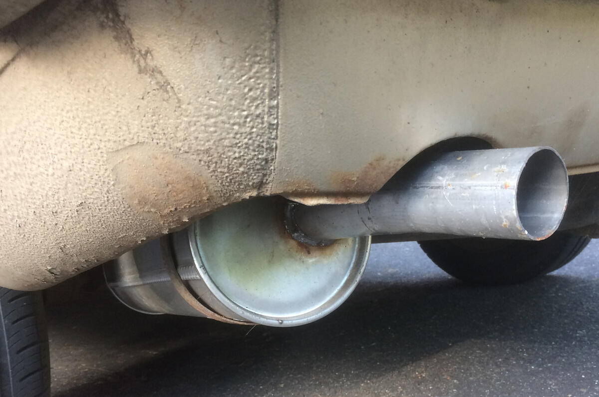 95 Ruppert column estate cars Rupperts Garage exhaust 95 Ruppert column estate cars Rupperts Garage exhaust