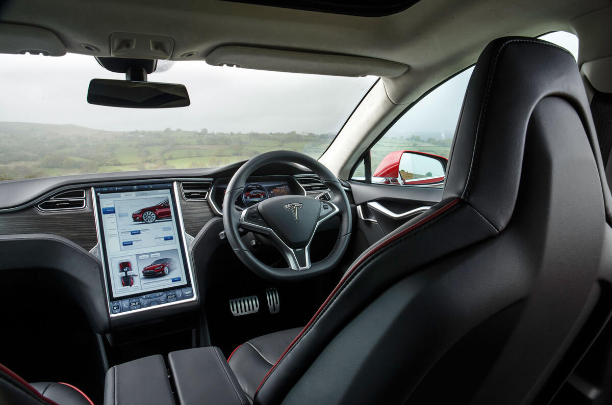Tesla Model S - car of the decade - cabin