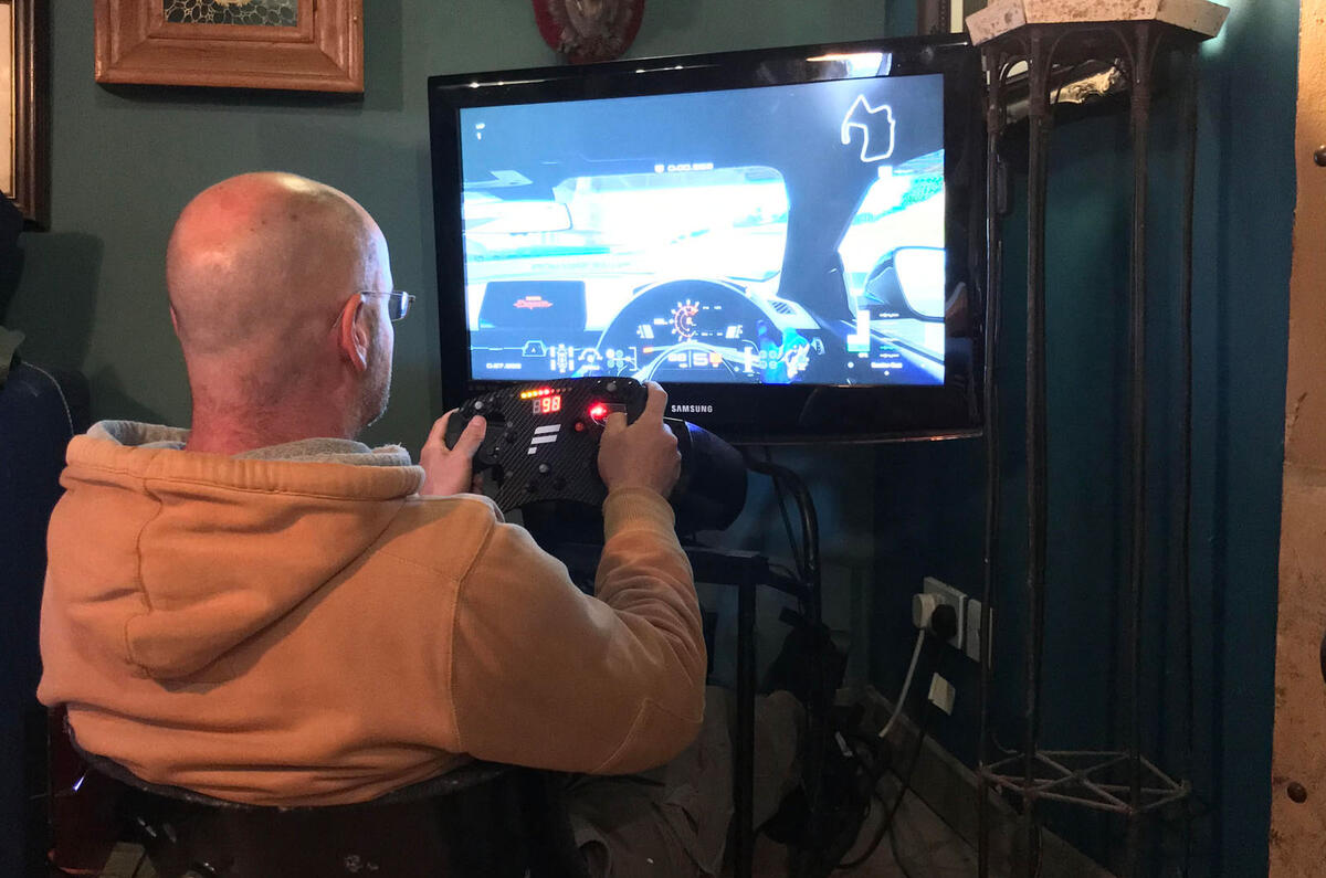 Toyota Supra simulator road test - Matt Prior