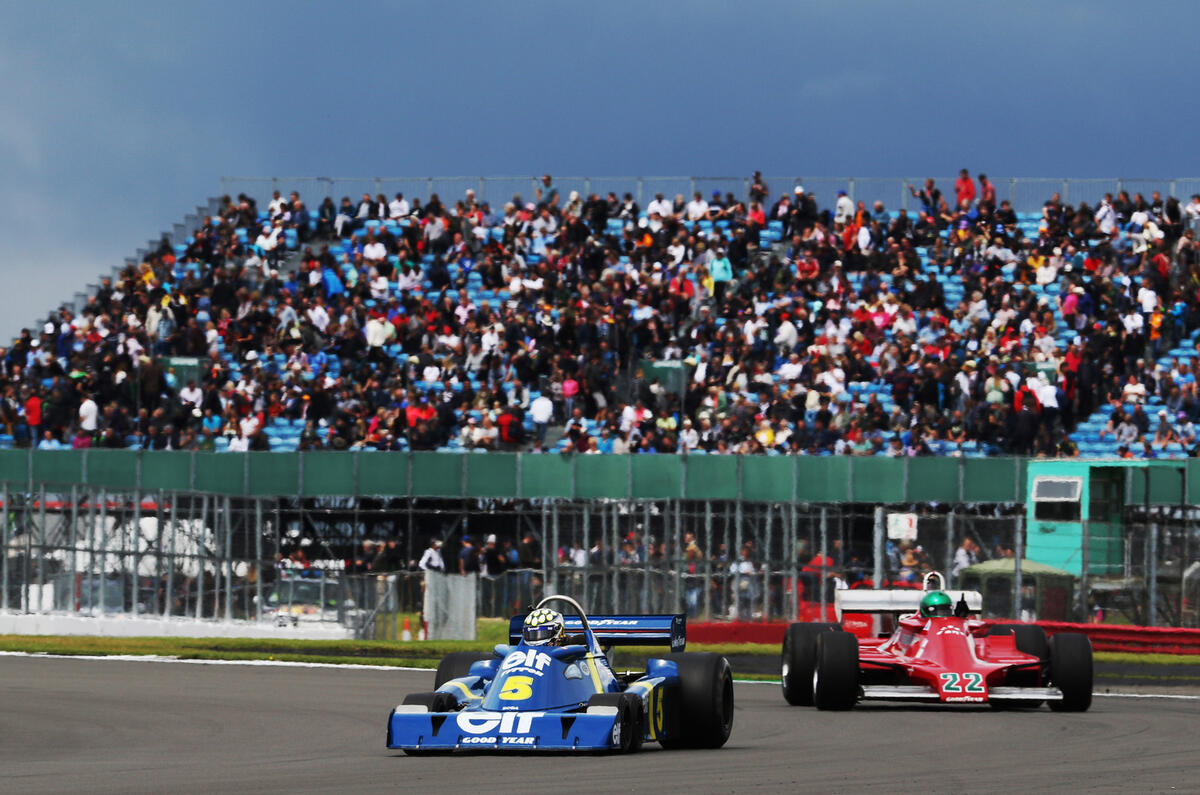 95 Tyrell P34 feature racing 95 Tyrell P34 feature racing