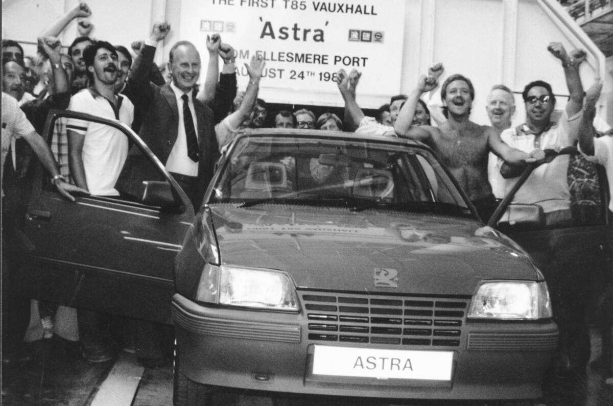 95 Vauxhall Ellesmere Port 1980s First Astra Mk2 516150 95 Vauxhall Ellesmere Port 1980s First Astra Mk2 516150