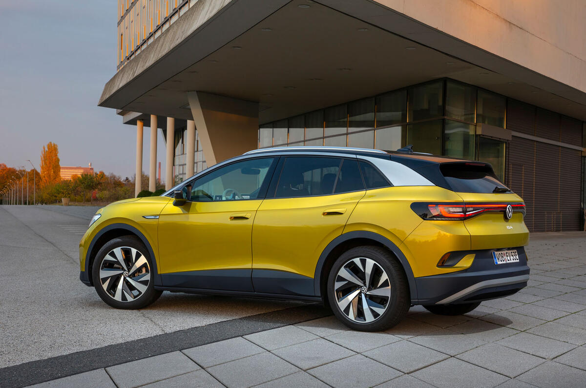 95 Volkswagen ID 4 1st edition official static rear 95 Volkswagen ID 4 1st edition official static rear