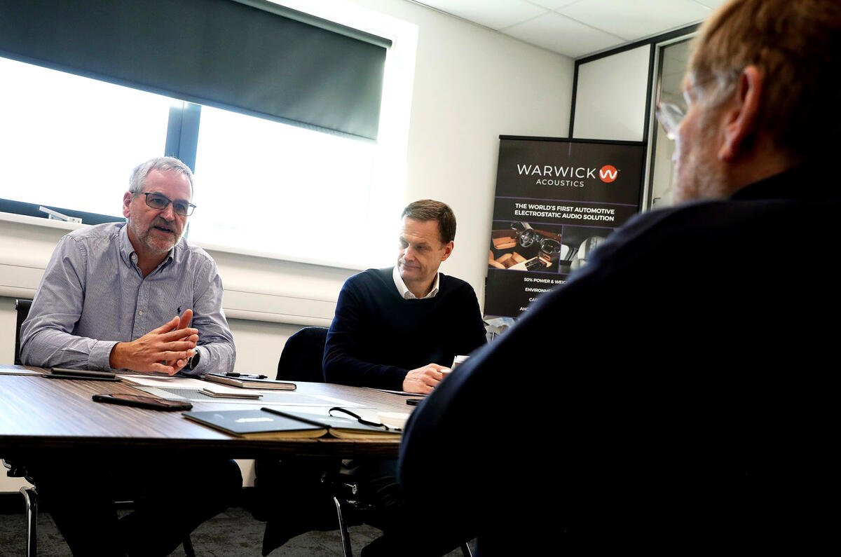 95 warwick acoustics car audio factory visit 2022 speaker b