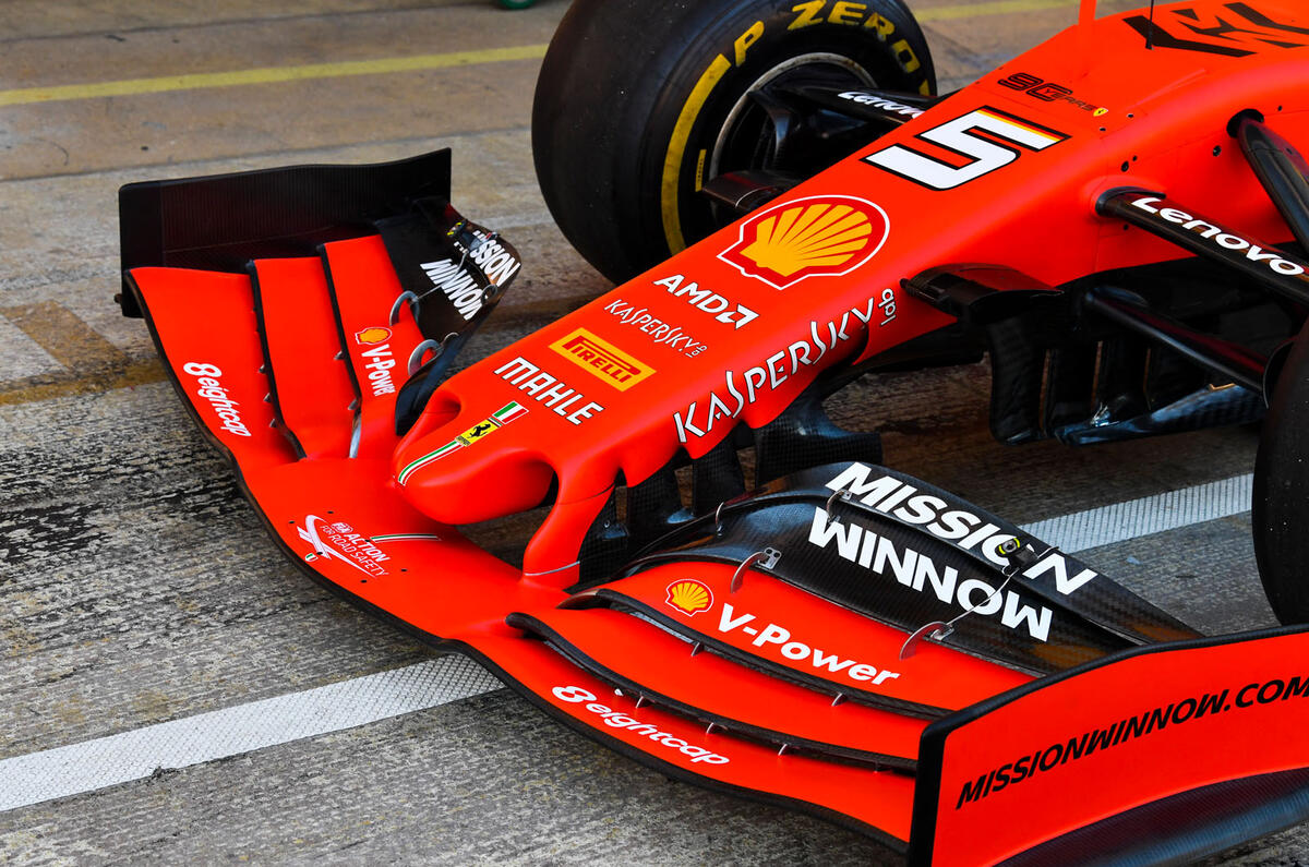 Autocar fixes Formula One - front wing
