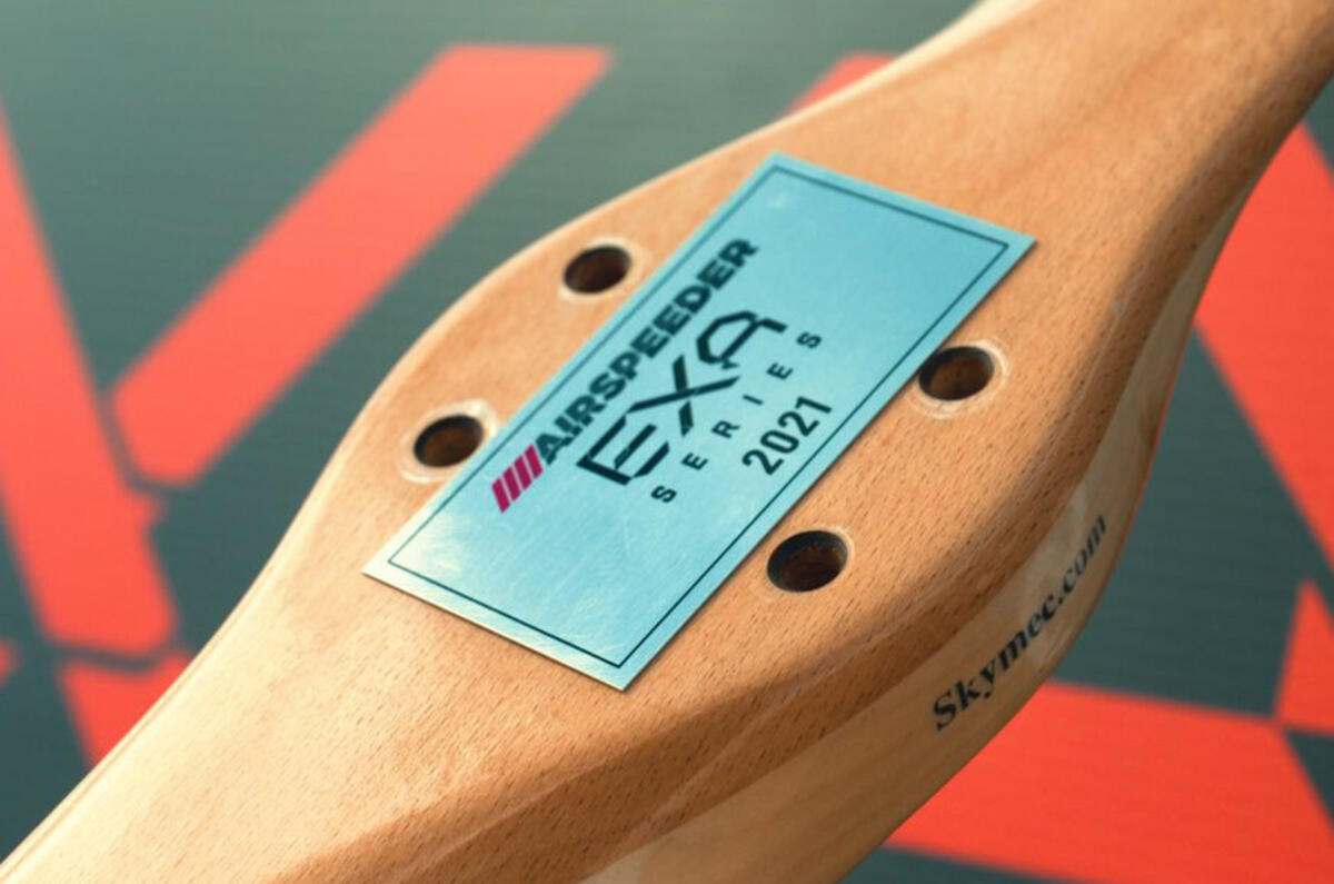 96 Airspeeder first racing official images trophy