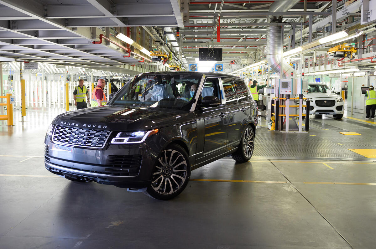 96 Analysis UK industry bounching back range rover