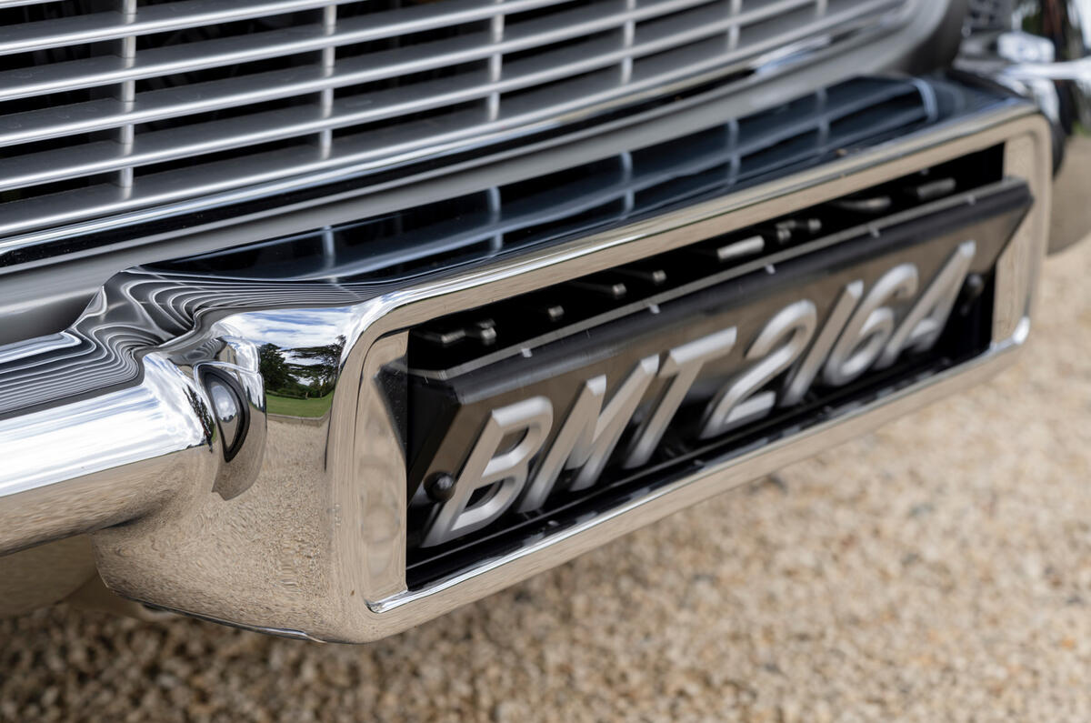 96 Aston Martin DB5 Goldfinger road test 2021 numberplate 96 Aston Martin DB5 Goldfinger road test 2021 numberplate