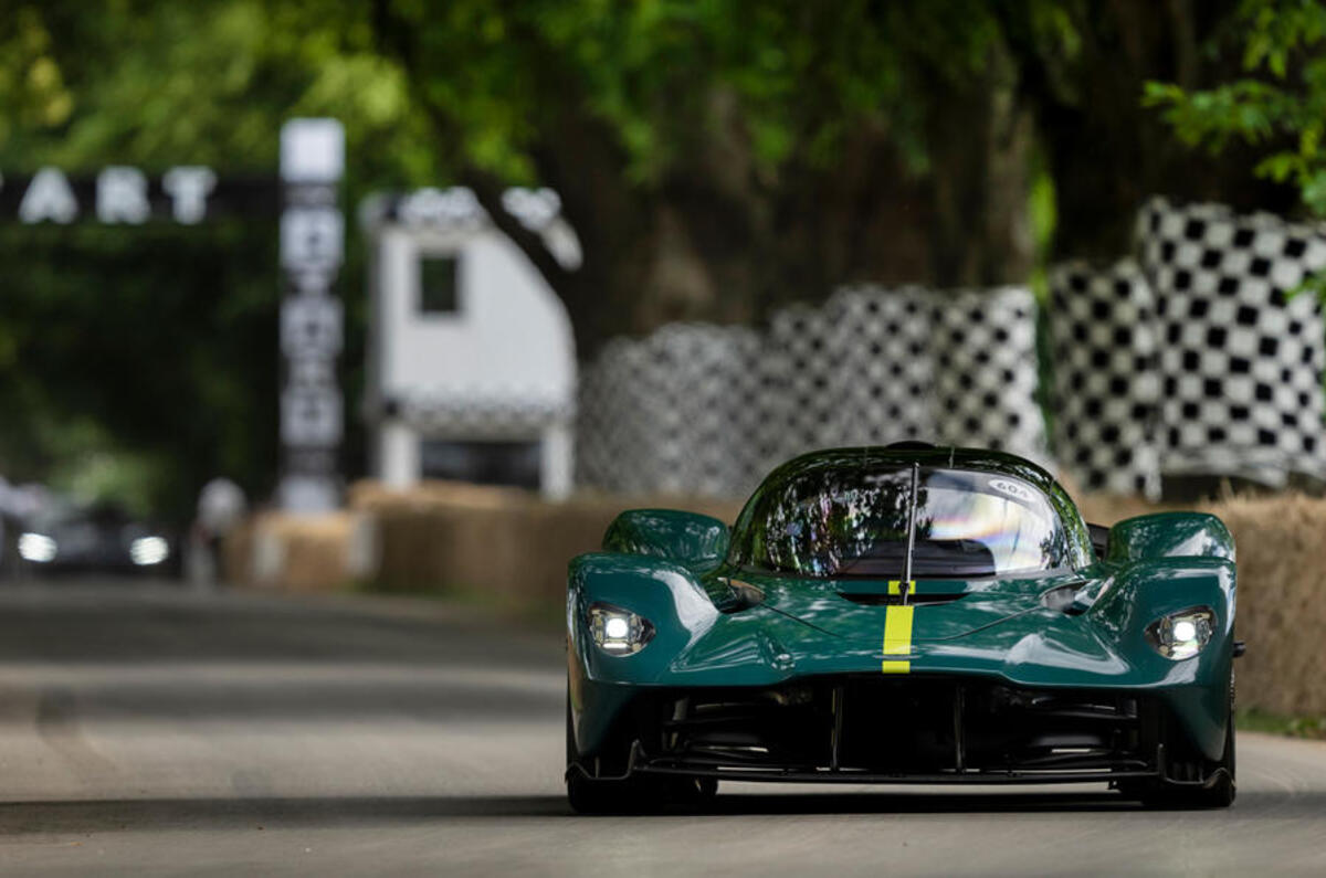 96 aston martin valkyrie goodwood passenger ride hero front 96 aston martin valkyrie goodwood passenger ride hero front