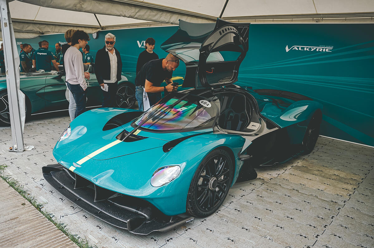 96 Aston Valkyrie 2021 Goodwood static 96 Aston Valkyrie 2021 Goodwood static
