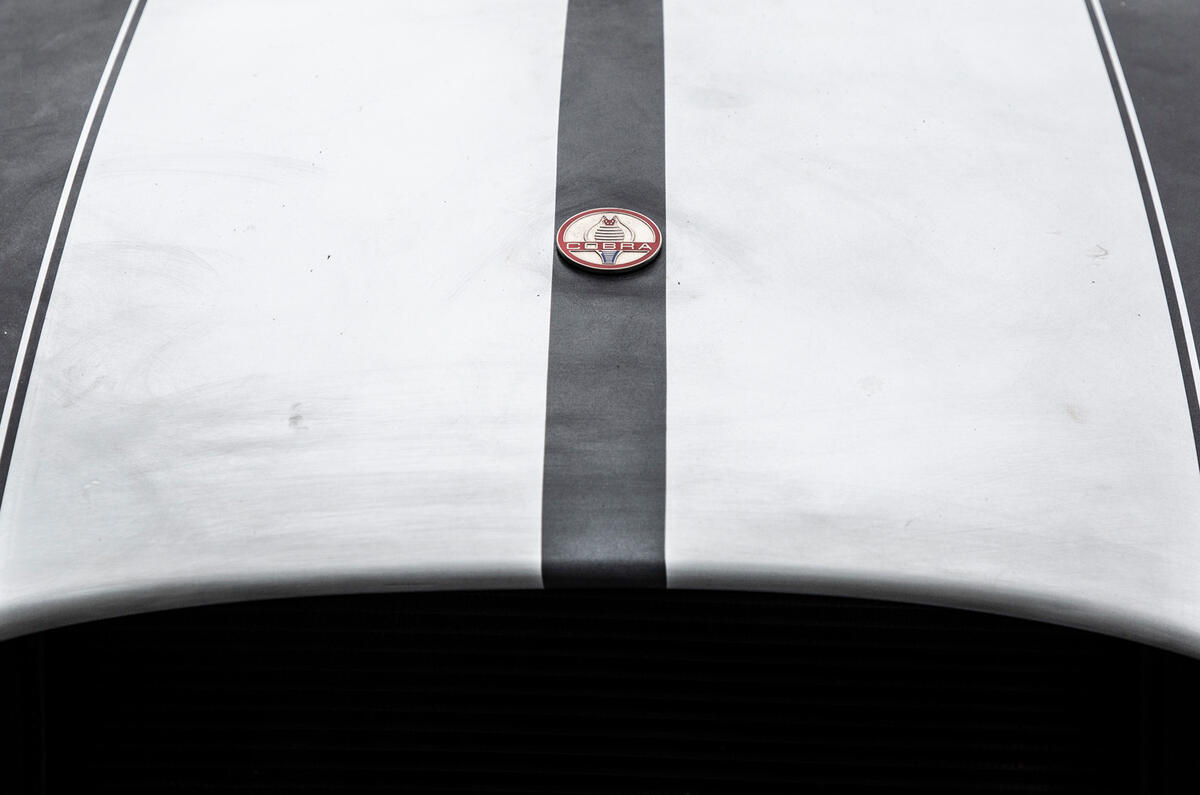 96 AVA Electric Cobra prototype feature nose badge