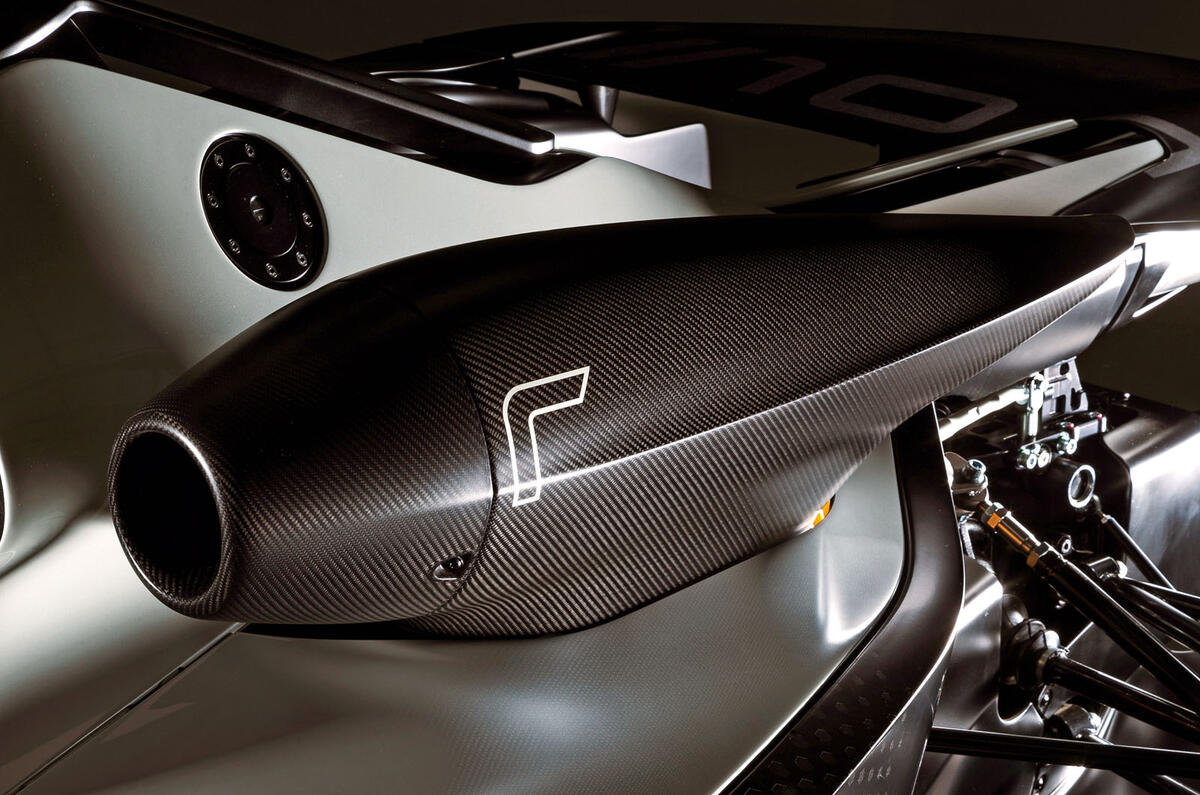 BAC Mono R carbonfibre feature - air intake