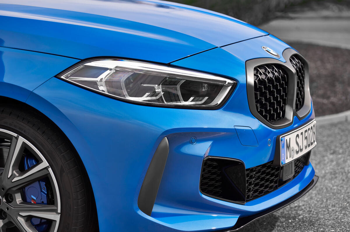 BMW 1 Series 2019 official reveal - front end