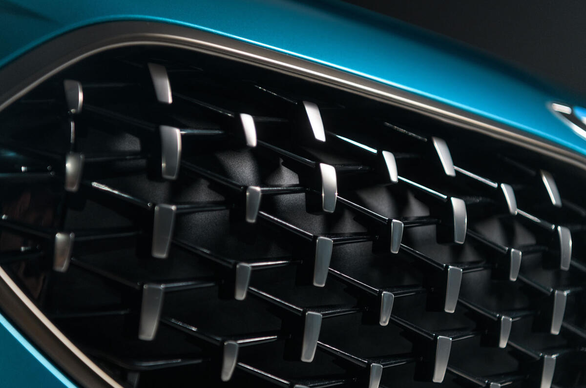 BMW 2 Series Gran Coupé studio reveal - kidney grille