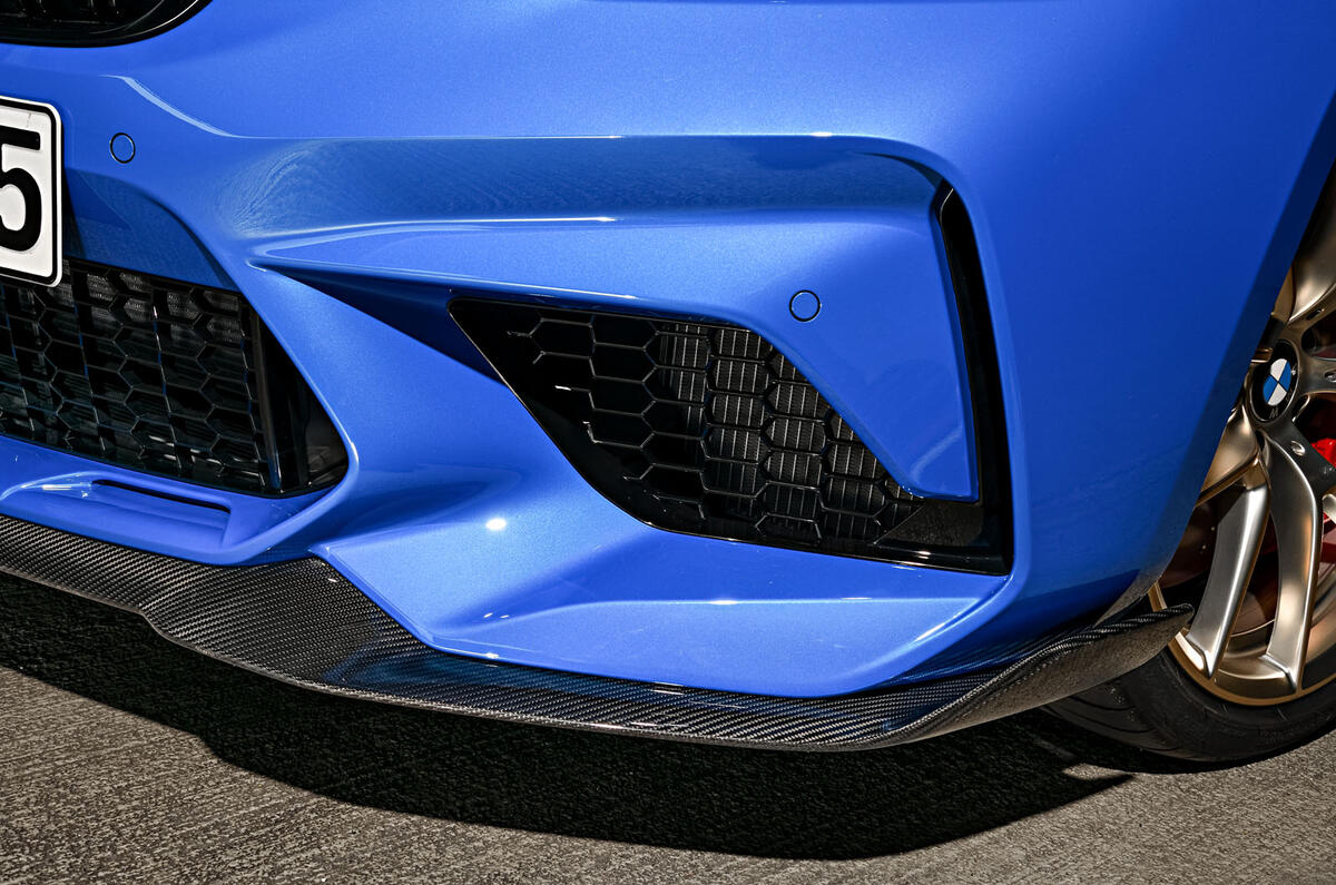 BMW CS 2020 official press images - front aero