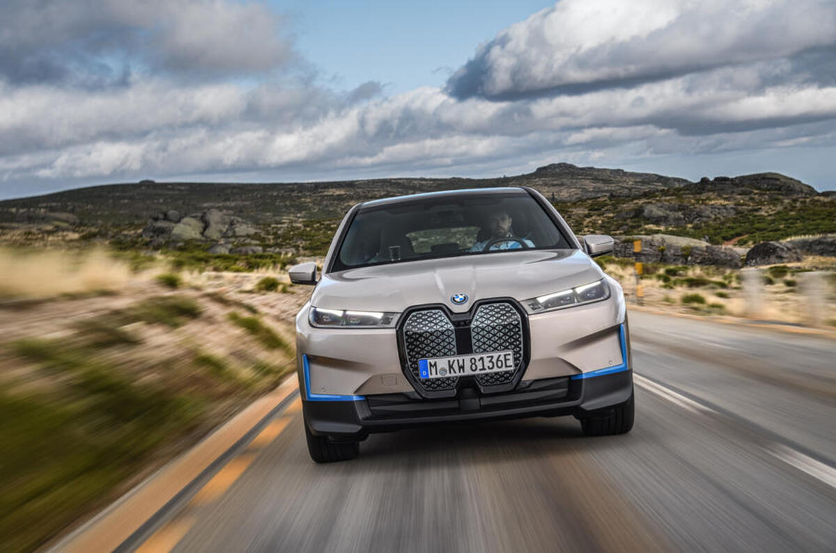 BMW iNext 2020 official images - tracking nose