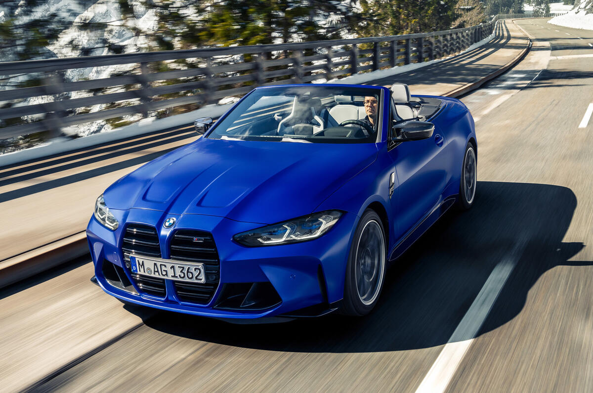 96 BMW M4 Convertible 2021 official reveal nose