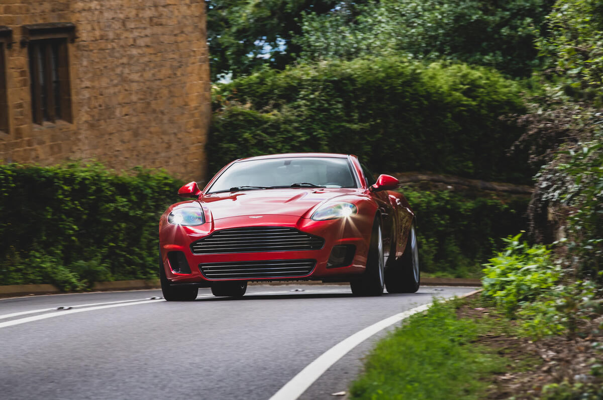 CALLUM Vanquish 25 production specification revealed - on the road nose CALLUM Vanquish 25 production specification revealed - on the road nose