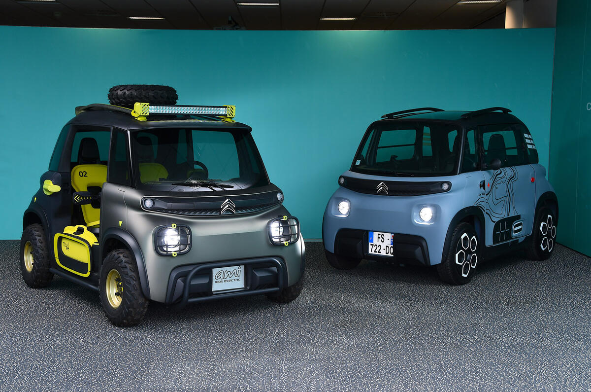 96 Citroen Ami Beach 2022 drive Autocar static with ami 96 Citroen Ami Beach 2022 drive Autocar static with ami