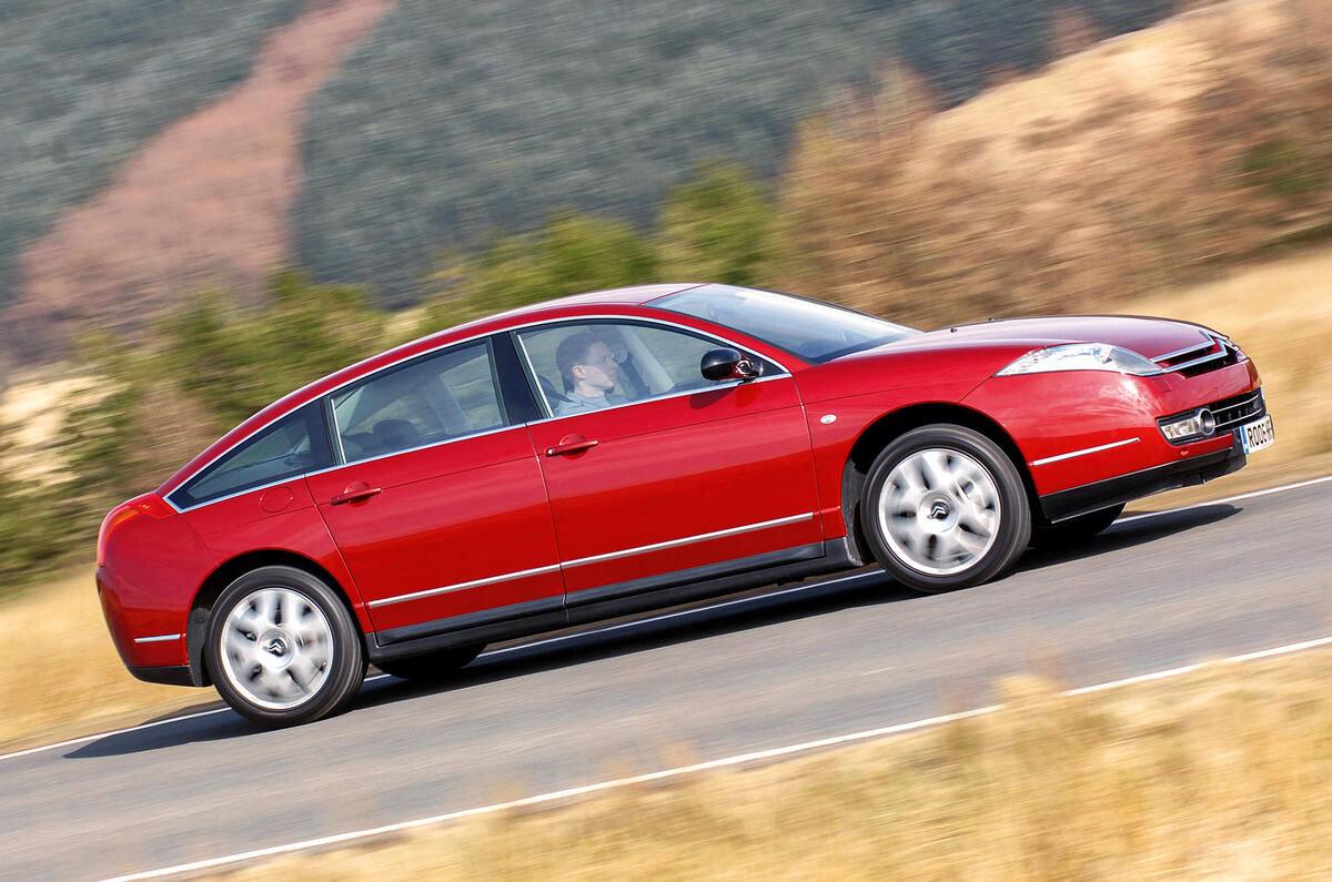 citroen c6 side profile citroen c6 side profile