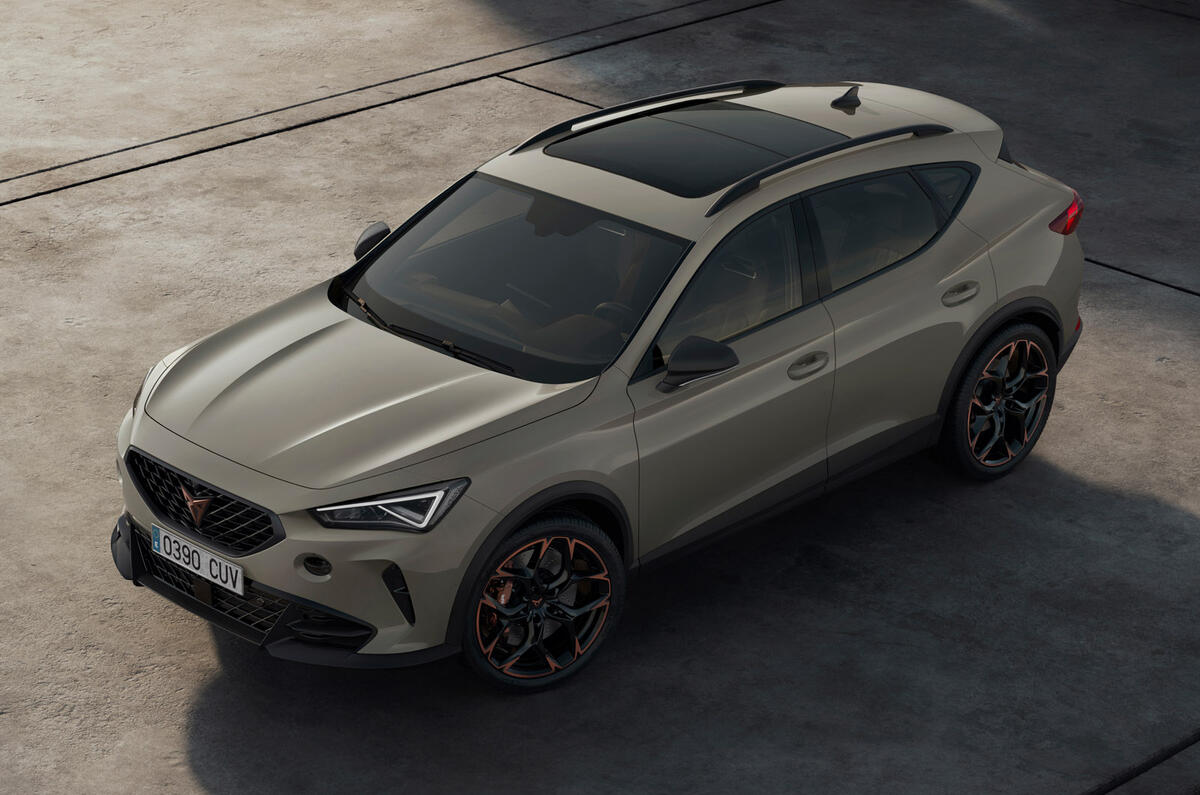 96 Cupra Formentor VZ5 2021 official images static aerial