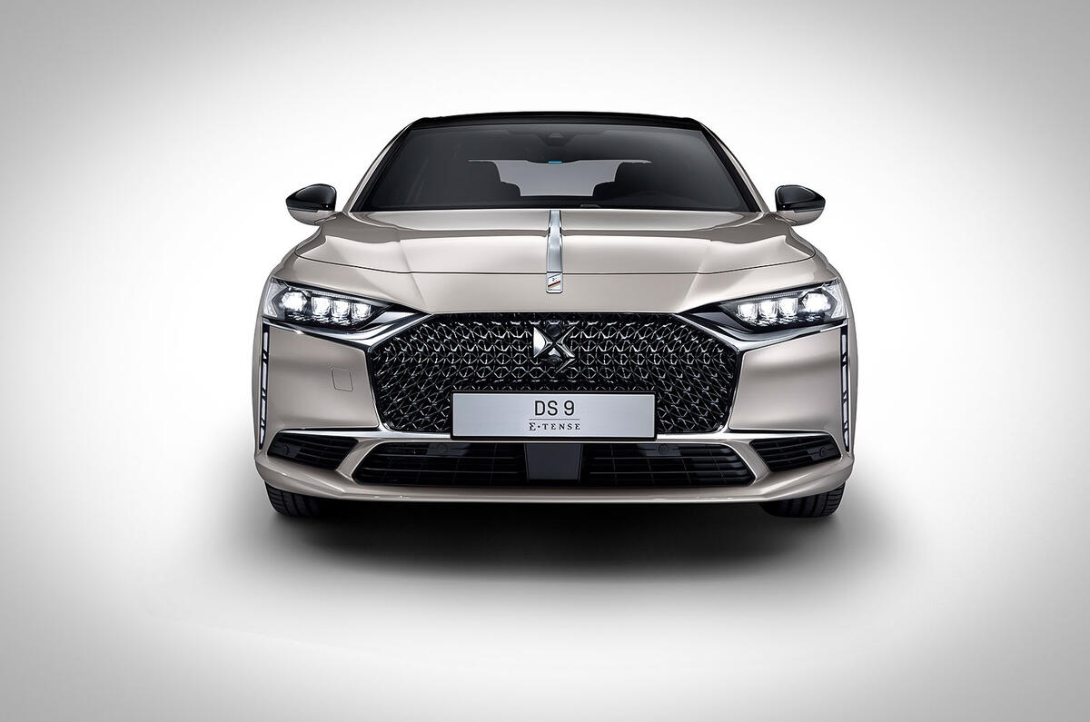 DS 9 official studio images - front grille DS 9 official studio images - front grille