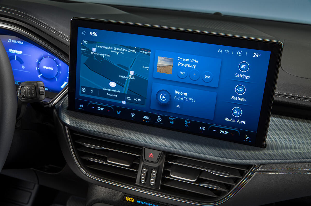96 Ford Focus 2021 refresh official images infotainment 96 Ford Focus 2021 refresh official images infotainment