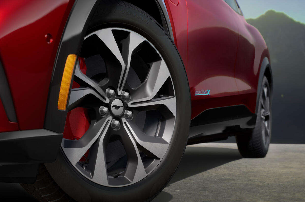 Ford Mustang Mach-E 2020 first ride - alloy wheels