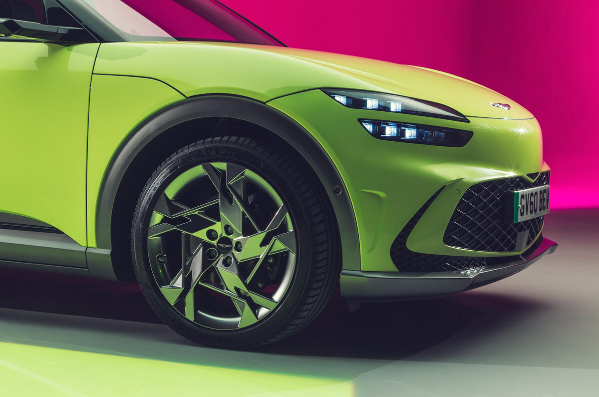 96 Genesis GV60 Autocar studio static alloy wheels