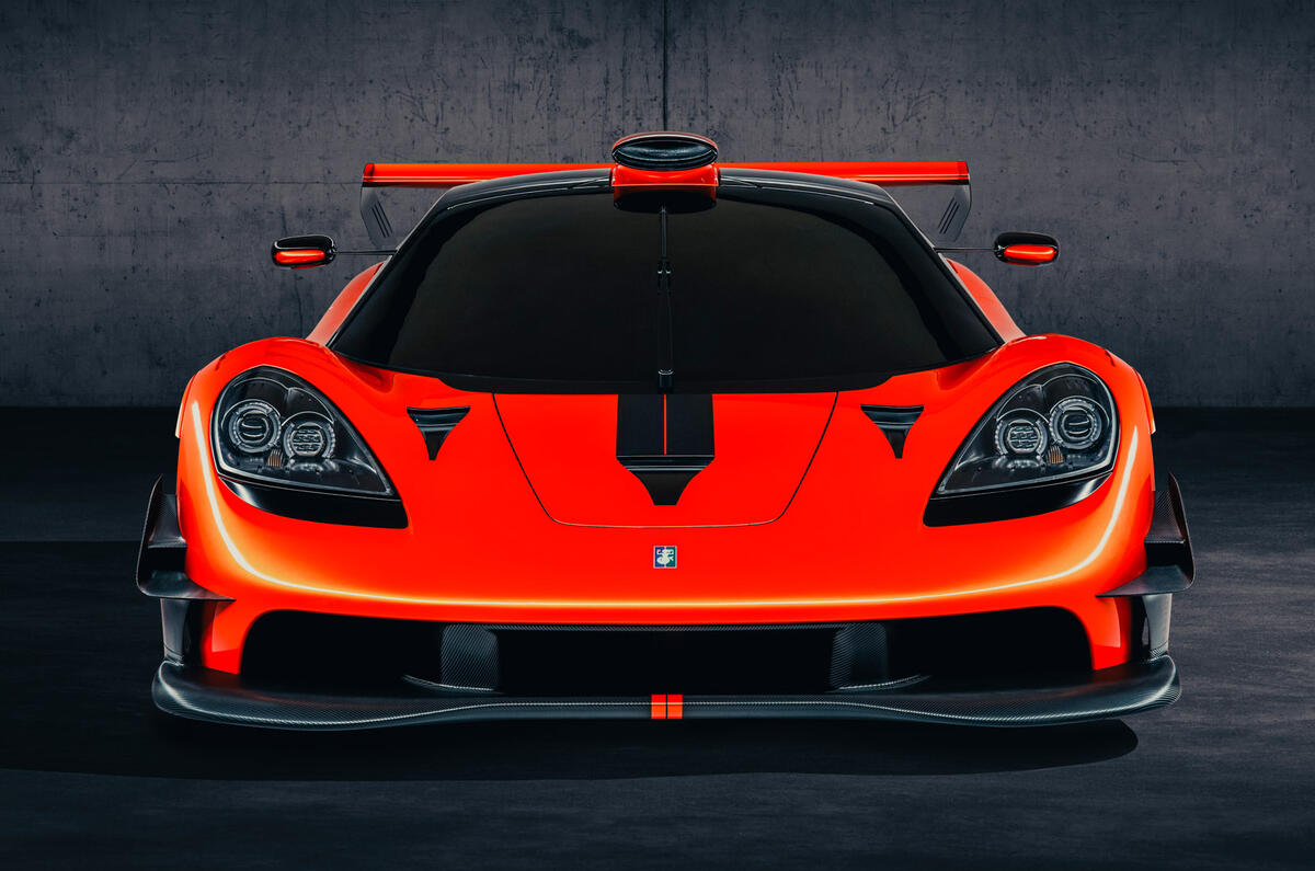 96 Gordon Murray T50s Niki Lauda official reveal nose 96 Gordon Murray T50s Niki Lauda official reveal nose