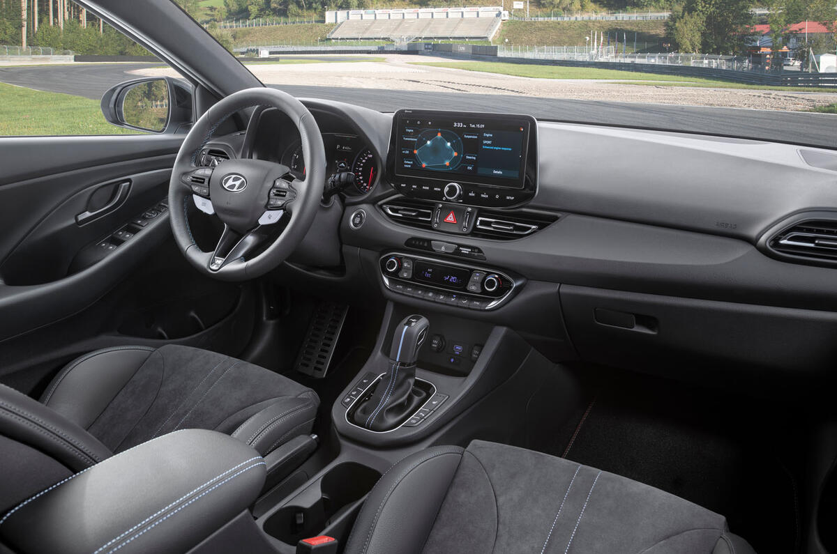 Hyundai i30 N 2020 facelift official images - cabin Hyundai i30 N 2020 facelift official images - cabin