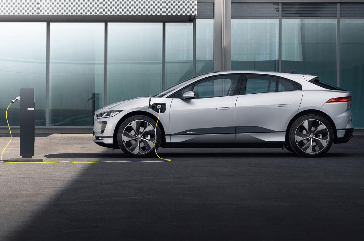 Jaguar I-Pace 2021 facelift official images - tracking rear Jaguar I-Pace 2021 facelift official images - tracking rear