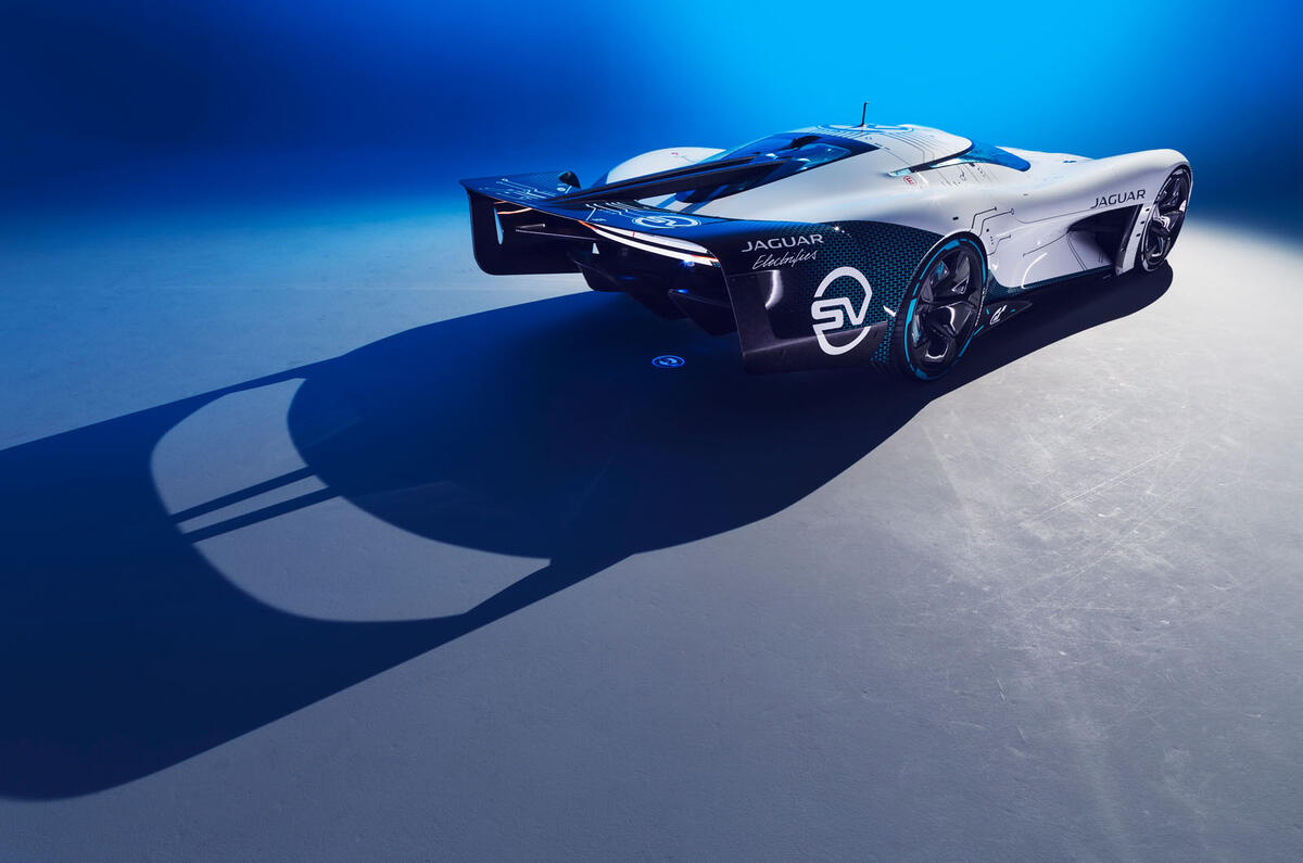 Jaguar Vision GT Concept Gran Turismo - studio static rear Jaguar Vision GT Concept Gran Turismo - studio static rear