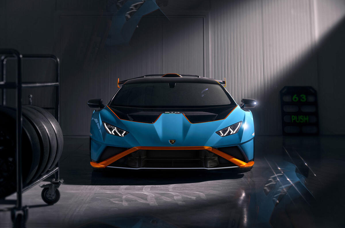 Lamborghini Huracan STO 2020 official images - nose Lamborghini Huracan STO 2020 official images - nose