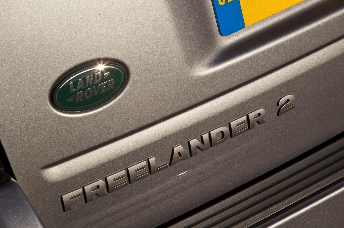 Land Rover Freelander 2 used buying guide - rear badge