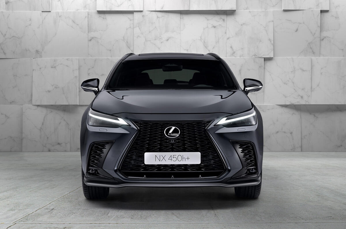 96 Lexus NX 450h+ 2021 official reveal nose 96 Lexus NX 450h+ 2021 official reveal nose