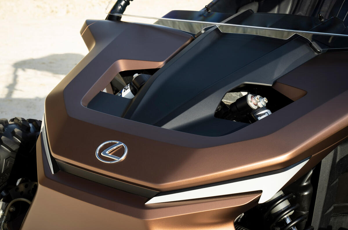 96 Lexus ROV concept 2021 bonnet