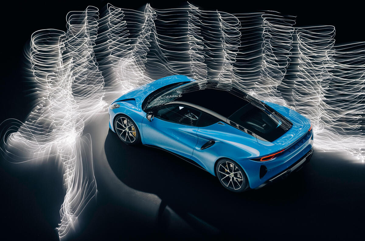 96 Lotus Emira 2021 reveal rear 96 Lotus Emira 2021 reveal rear