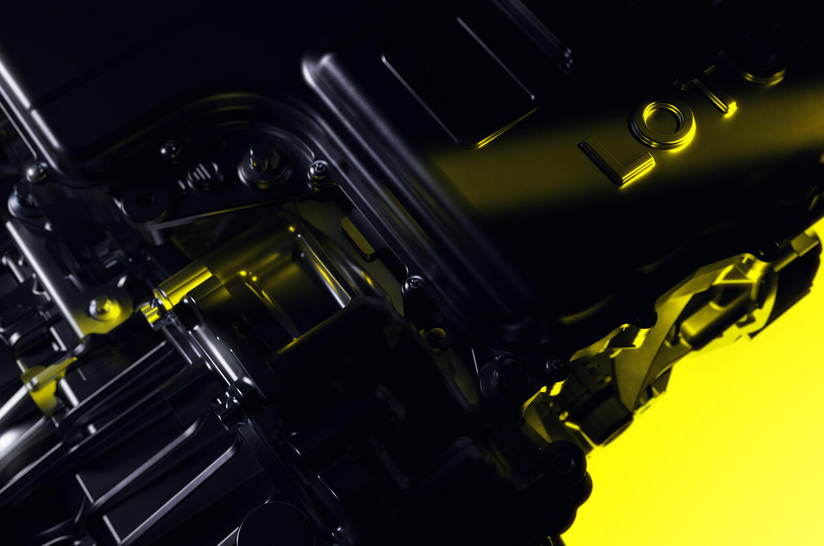 96 Lotus Type 132 teasers powertrain 96 Lotus Type 132 teasers powertrain