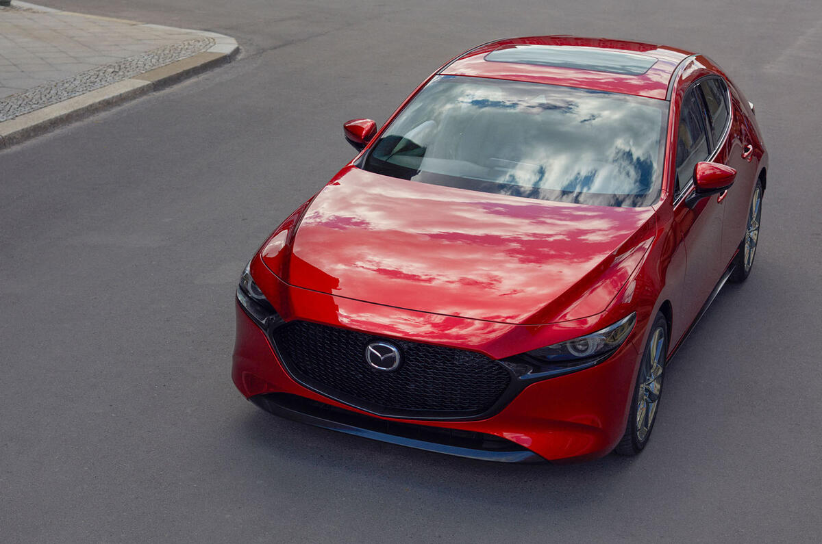 Mazda 3 2018 official reveal - nose angle