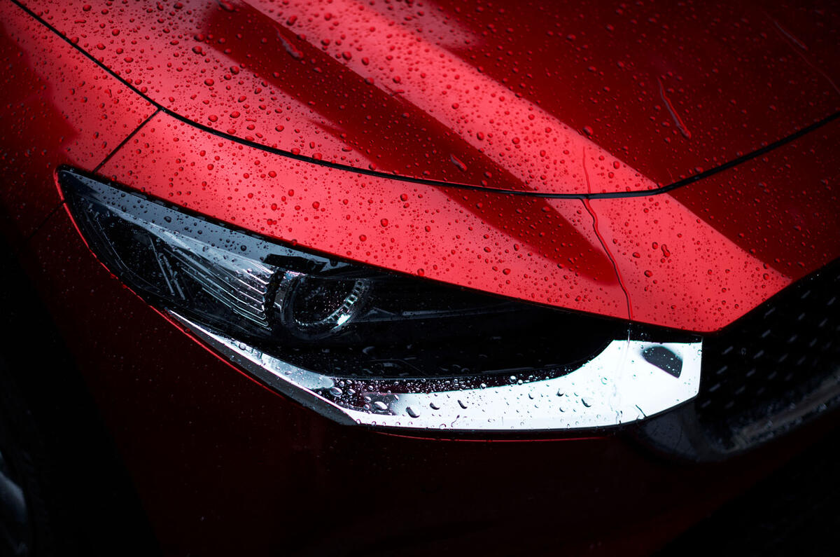 Mazda CX-30 2019 Geneva motor show reveal - headlights